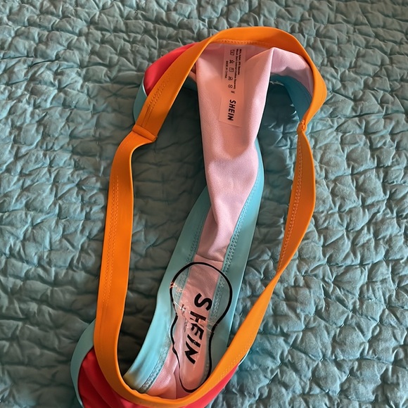 color block cheeky bikini bottoms - Picture 4 of 4